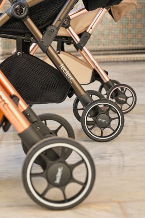 LECLERC ratiņi BABY INFLUENCER XL, army green, LEC10010 