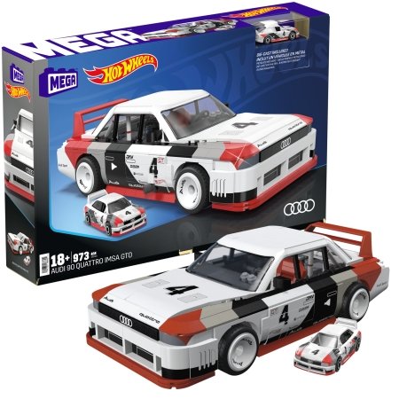 MEGA CONSTRUX Kolekcijas automašīna Audi 90 Quattro ISMA GTO, HRY20 