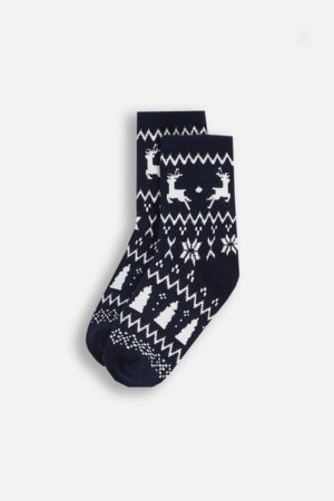 COCCODRILLO zeķes, zili, ZC5382205MER-015-023, 23-26 cm 