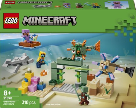 21598 LEGO® Minecraft® Zemūdens piedzīvojums 