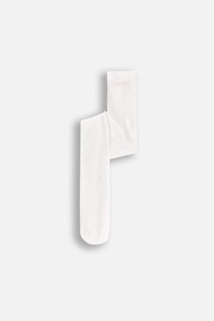 COCCODRILLO zeķbikses TIGHT MICROFIBRE COLORFUL, balta, WC5380312TMC-001-152, 152 cm 