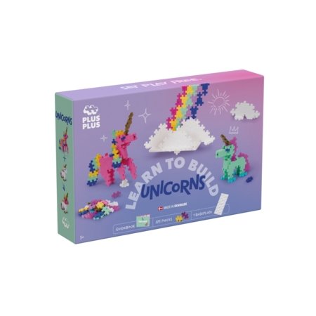 PLUS PLUS konstruktors Mācies lai Uzbūvētu Vienradži, 3908 3908