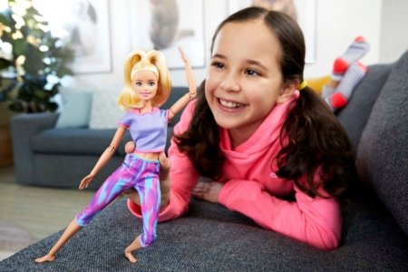 BARBIE lelle vingrotāja, FTG80 