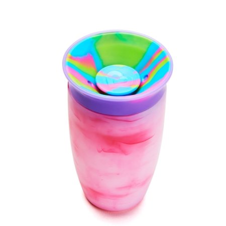 MUNCHKIN pudele, Miracle Tie Dye, Mixed Case, Tropical, 296 ml, 12m+, assort., 90316 