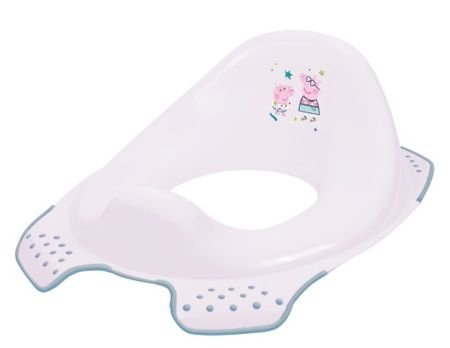 KEEEPER tualetes mācību sēdeklis PEPPA, balts, 10819 