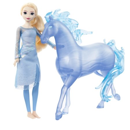 DISNEY FROZEN lelle Elsa un ūdens zirgs Nokk, HLW58 HLW58