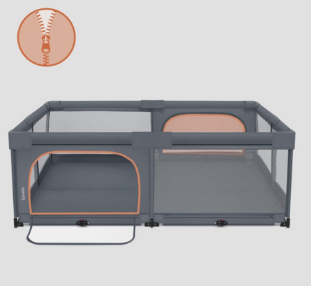 LIONELO manēža FLORENCE XL EASY FOLD, Grey stone, LO-FLORENCE XL EASY FOLD 