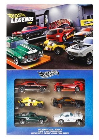 HOT WHEELS leģendāro automobiļu multipaka, JBY78 