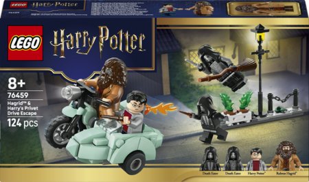 76459 LEGO® Harry Potter™ Hagrida un Harija bēgšana no Dzīvžogu ielas 