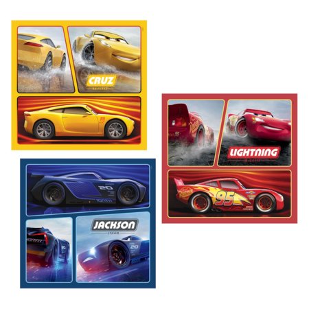 CLEMENTONI CARS puzle, 3x48 gab., 25305 