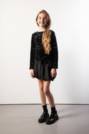 COCCODRILLO kleita, melns, cm 