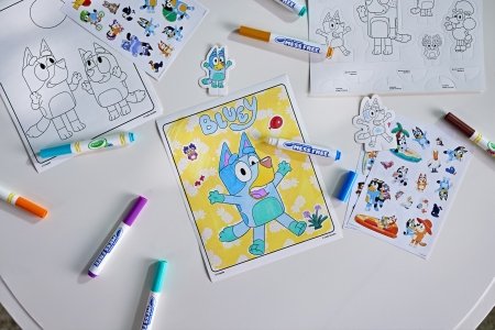 CRAYOLA radošais komplekts Activity Set Bluey, 75-7171 