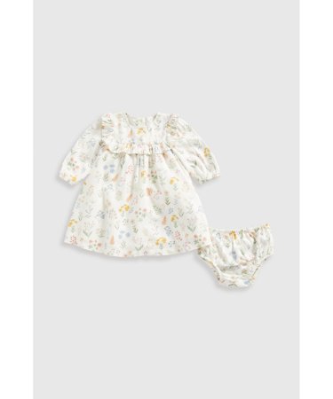 MOTHERCARE kleita ar garām piedurknēm un šorti, IF421 92 