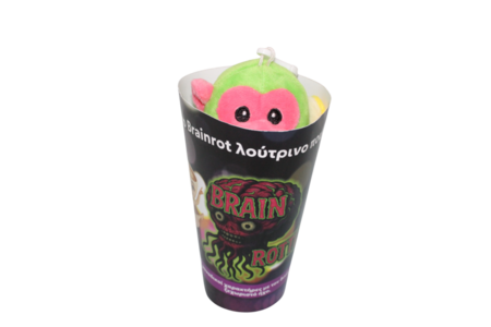 BRAIN ROT runājošs plīša piekariņš 15 cm, sortiments, BD1270 