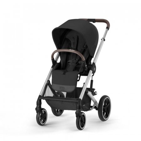 CYBEX ratiņi BALIOS S LUX, moon black, 522002533 