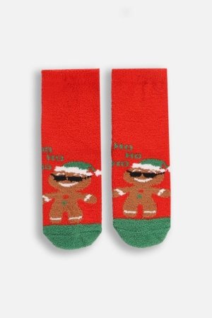 COCCODRILLO zeķes, sarkani, ZC5382704MER-009-033, 33-36 cm 