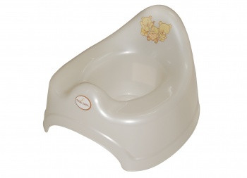Tega podiņš Teddy Bear, balts pearl, MS-001-118 MS-001