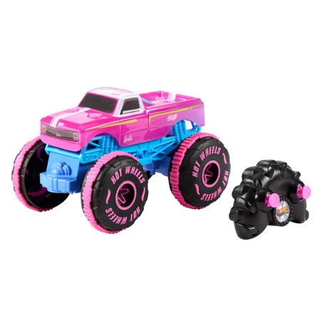 HOT WHEELS 1:24 Monster Trucks RC Barbie džips, JHW58 