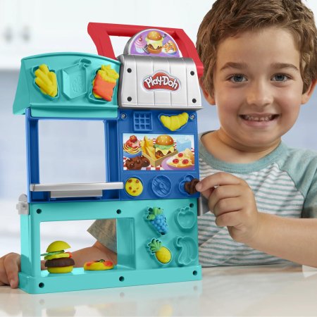 PLAY DOH playset-restaurant Busy Chefs, F81075L0 