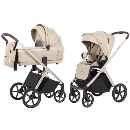 CARRELLO universāls ratiņi 2in1 VECTOR, Seashell Beige, CRL-6550 