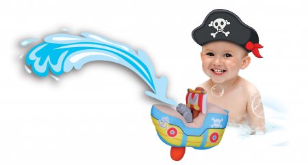 BB JUNIOR bath toy Splash 'N Play Water Squirters, assort., 16-89060 16-89060