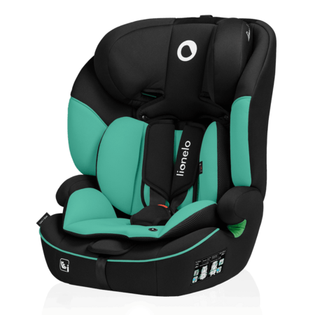 LIONELO autokrēsls LEVI I-SIZE, Green emerald,  76-150 cm., LO-LEVI I-SIZE 