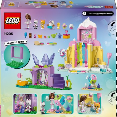 11205 LEGO® Gabby’s Dollhouse Saldo našķu kalns un Kitty dārzs 