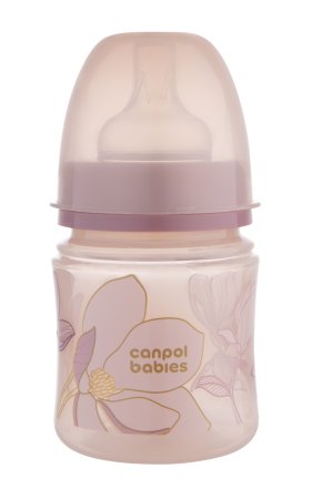 CANPOL BABIES EasyStart pretkoliku pudelīte, 120ml, GOLD, 35/239_pin 