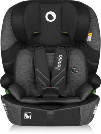 LIONELO autokrēsls LEVI FIX I-SIZE, Grey stone, 76-150 cm. 