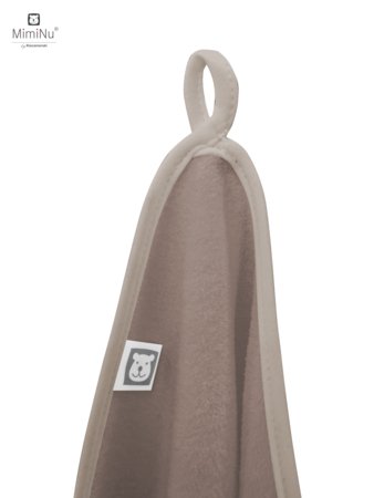 MIMINU bambusa apmalots dvielis, 40x40 cm., Mocha 