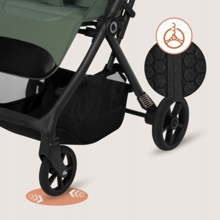 LIONELO ratiņi TANSI, Green emerald, LO-TANSI 