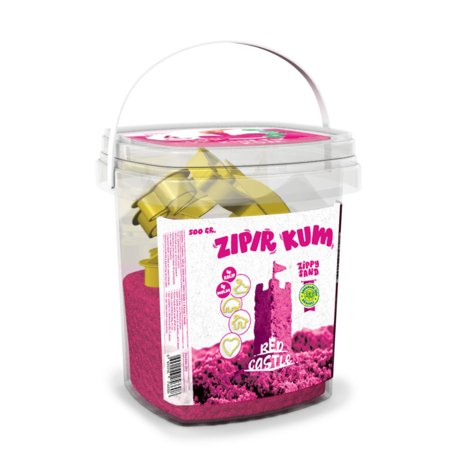 RED CASTLE kinētiskās smiltis, rozā 500g, ZKG500-203 