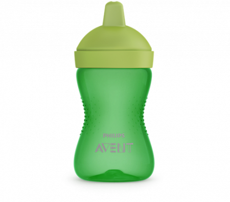 PHILIPS AVENT mācību krūzīte ar cietu snīpi My Grippy 18m+ 300ml SCF804/03 1/243