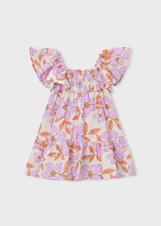 MAYORAL kleita ar īsam piedurknēm, lilac, 3.932-33, 92  cm 