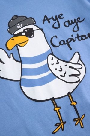 COCCODRILLO t-krekls ar īsam piedurknēm, zili, WC6143206VBB-014-122, 122 izmērs 