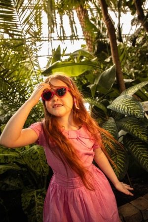 COCCODRILLO svārki FLOWER PARADISE GIRL KIDS, rozā, WC5124201FGK-007-122, 122 cm 