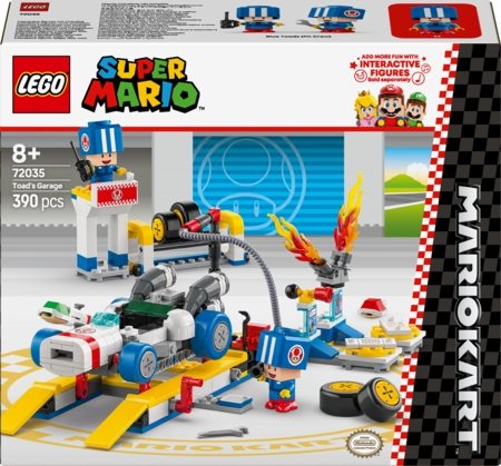 72035 LEGO® Super Mario Mario Kart™ – Toad garāža 