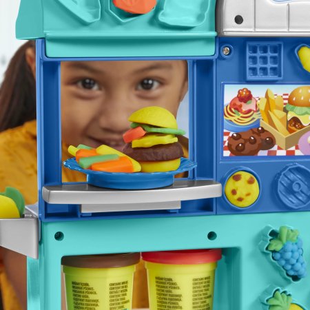 PLAY DOH playset-restaurant Busy Chefs, F81075L0 
