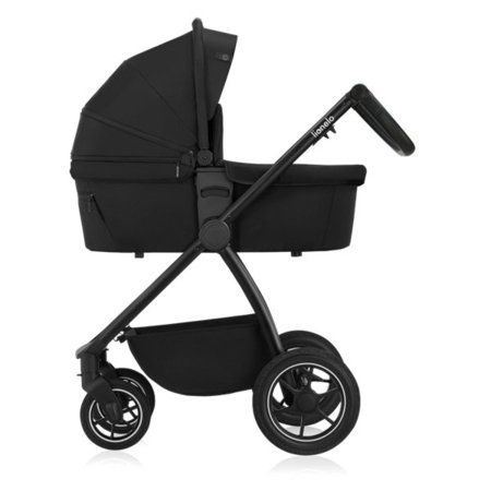 LIONELO universāls ratiņi MERIL 3in1, Black onyx 