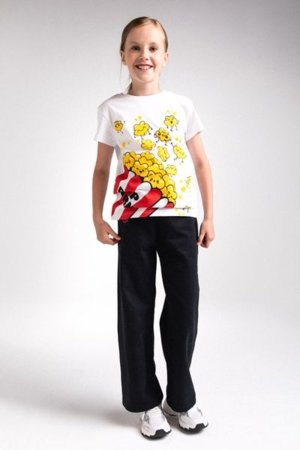 MOKIDA t-krekls MOKIDA COLLECTION GIRL, balti, ZM5143203MCG-001-122, 122 cm 