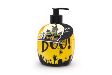 SIMPLE PLEASURES roku ziepes Shrink-wrapped pumpkin bottle, minty candy, F31387-32183 