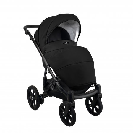 MILLI ratiņi MOON 2in1, black, 01 01