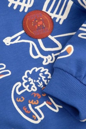 COCCODRILLO džemperis BETWEEN FRIENDS BOY NEWBORN, cobalt, ZC4132101BBN-032-086, 86 cm 