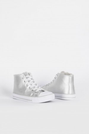 COCCODRILLO sporta apavi SHOES 1, sudraba krāsa, ZC1211101SH1-024 ZC1211101SH1-024-033