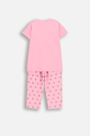 COCCODRILLO pidžama PAJAMAS, rozā, WC5448206PJS-007-164, 164 cm 