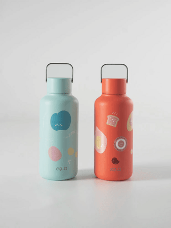 EQUA nerūsējošā tērauda pudele TIMELESS 600 ml, juice bar 