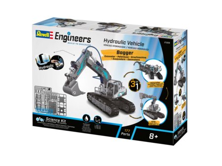 REVELL konstruktors Hydraulic Excavator 3in1, 21305 