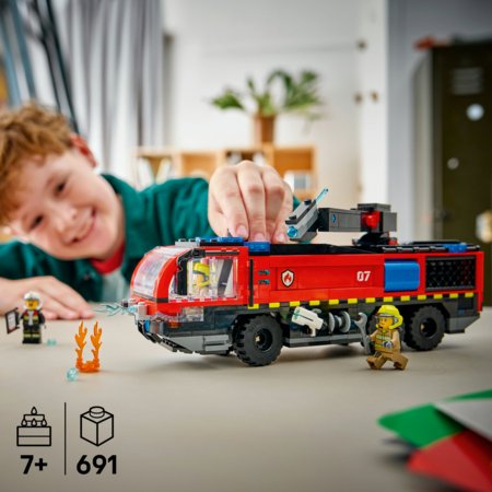 60499 LEGO® City Lidostas ugunsdzēsēju auto 