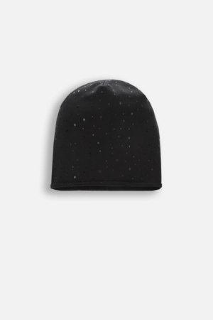 COCCODRILLO cepure, melna, WC6364309ASG-021-056, 56 cm 