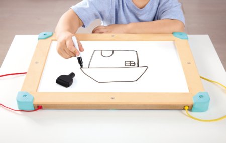 HAPE 2-in-1 kosmosa labirints un tangramu dēlis, E0524K 